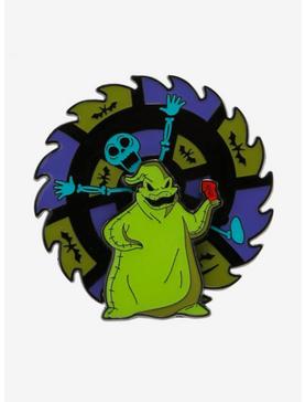 Loungefly The Nightmare Before Christmas Oogie Boogie Wheel Spinning Enamel Pin, , hi-res