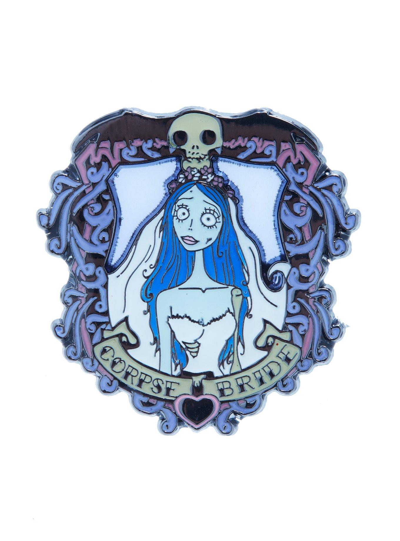 Loungefly Corpse Bride Emily Translucent Enamel Pin Hot Topic