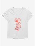 Daisy Jones & The Six Band Illustration Womens T-Shirt Plus Size, WHITE, hi-res
