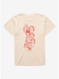 Daisy Jones & The Six Band Illustration Mineral Wash T-Shirt, NATURAL MINERAL WASH, hi-res