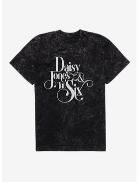 Daisy Jones & The Six Title Logo Mineral Wash T-Shirt, , hi-res