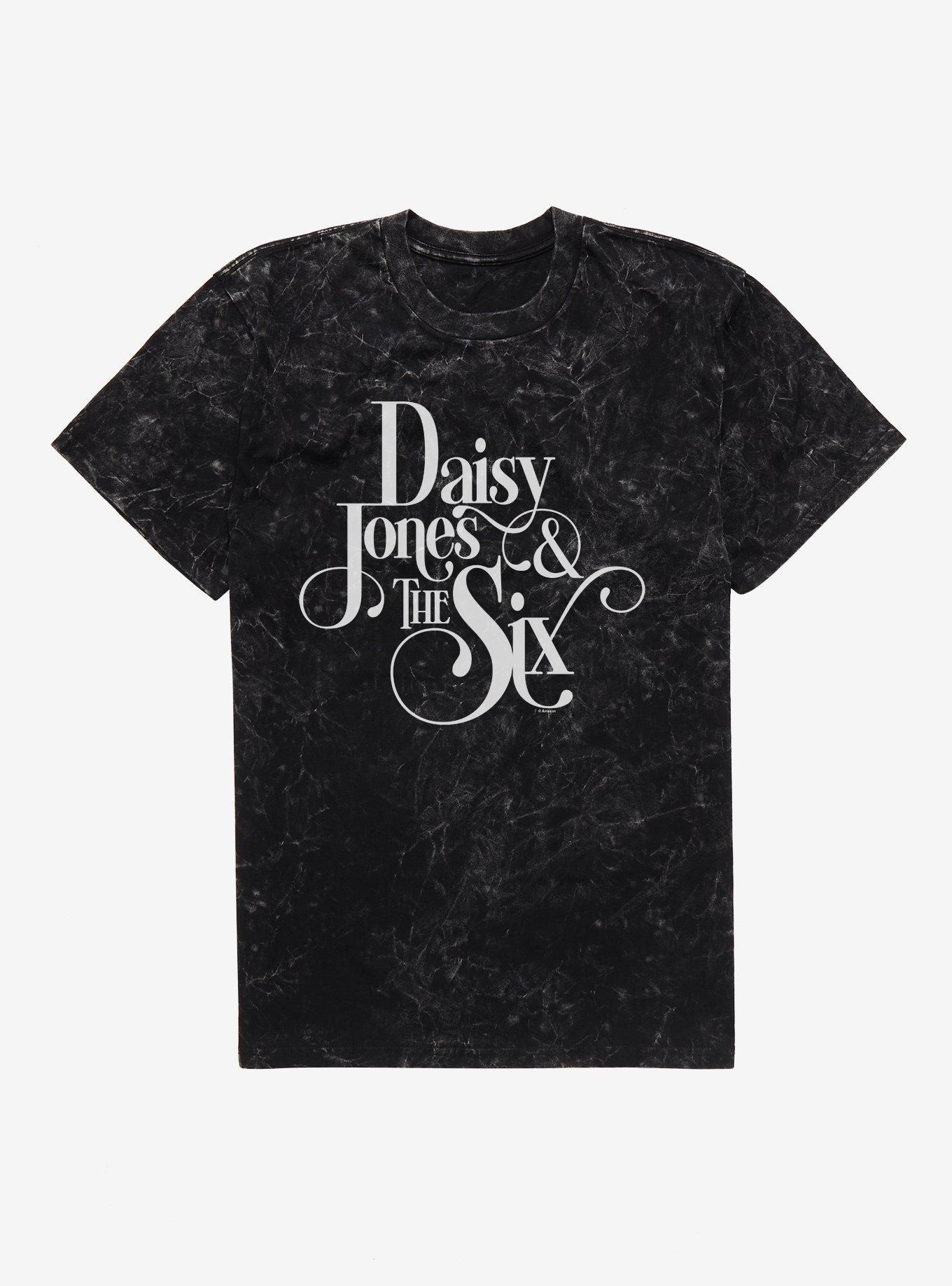 Daisy Jones & The Six Title Logo Mineral Wash T-Shirt, , hi-res