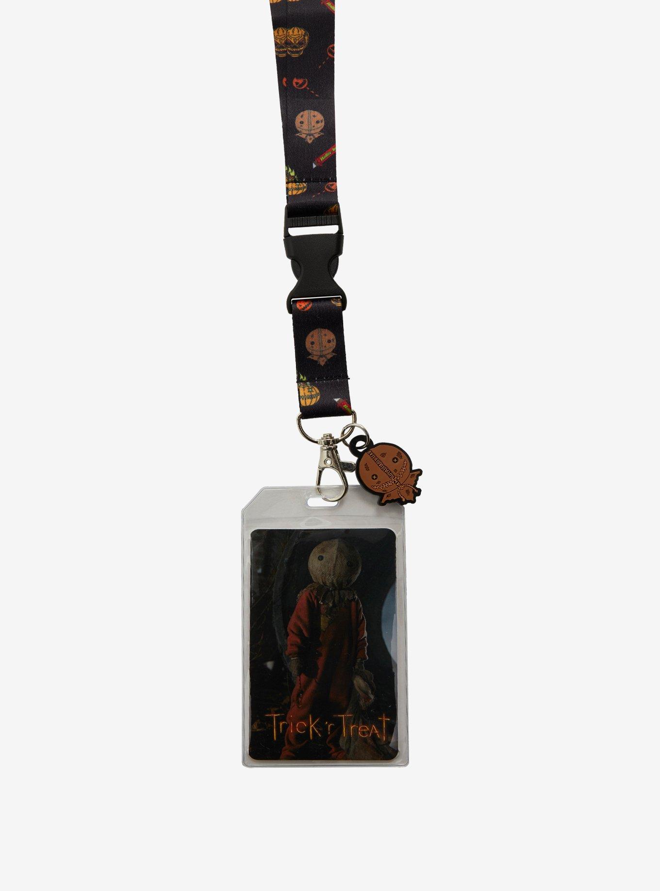 Naruto Classic ID Badge Holder Lanyard w/ Rubber Pendant And Collectible  Sticker Black