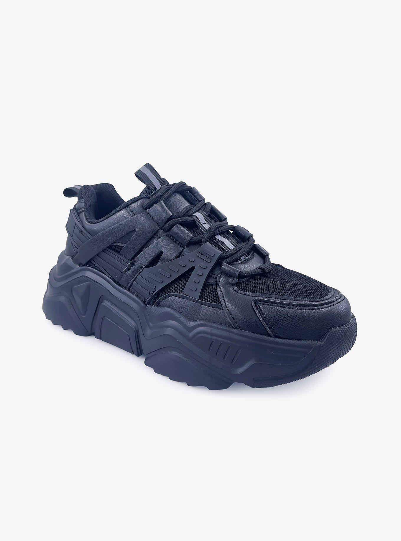Briella Platform Sneaker Black, BLACK, hi-res
