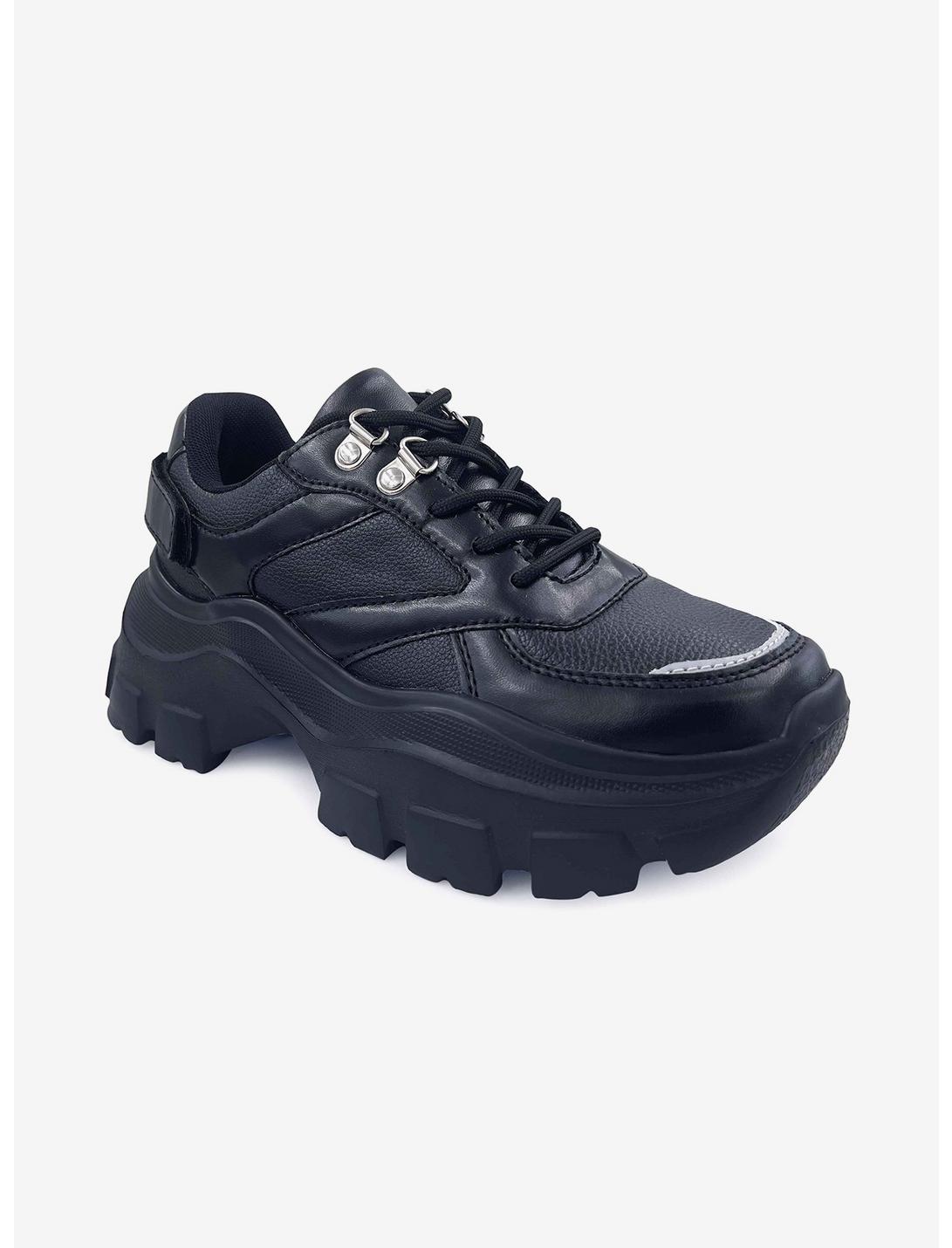 Damian Platform Sneaker Black, BLACK, hi-res