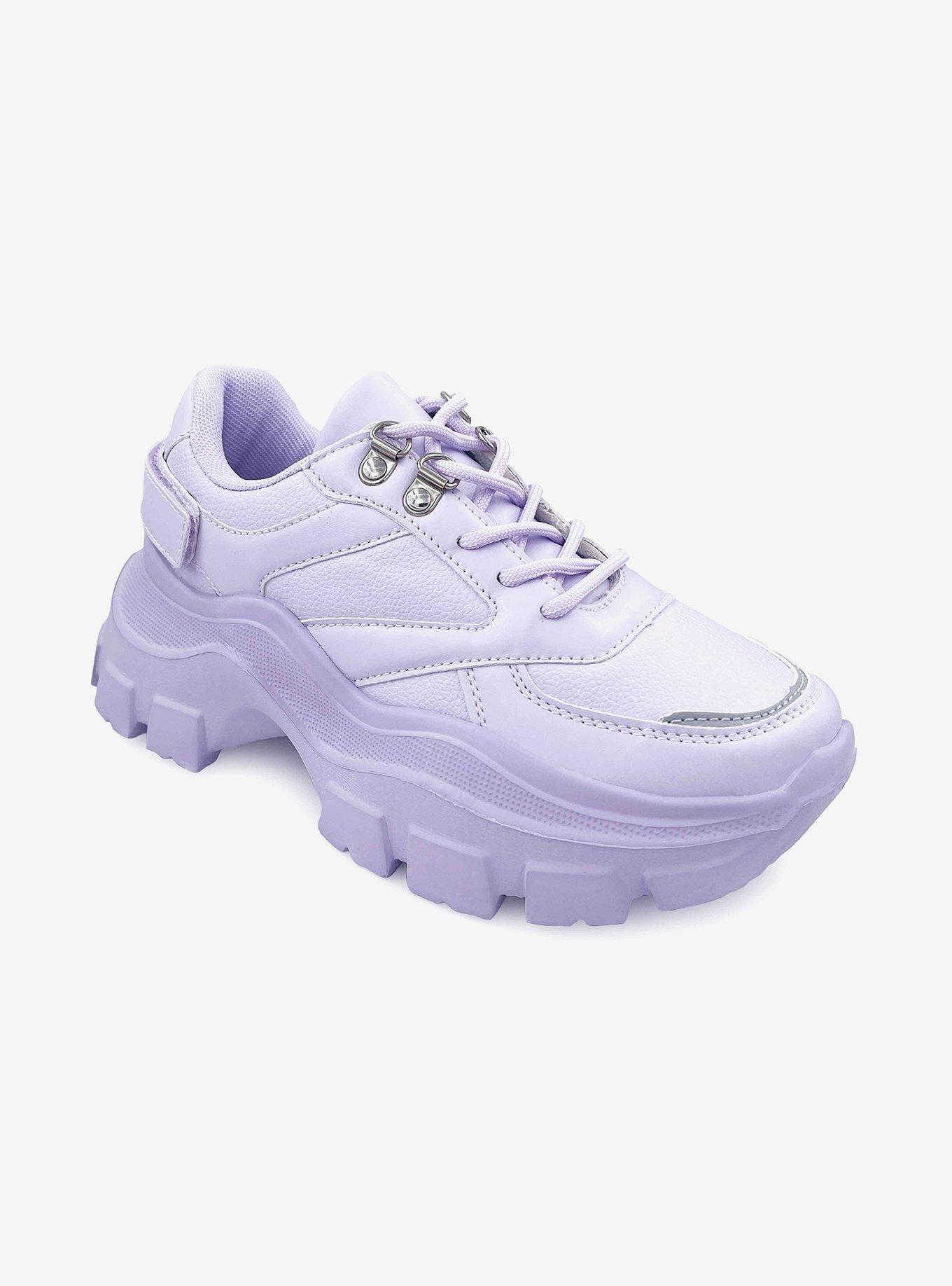 Damian Platform Sneaker Purple, PURPLE, hi-res