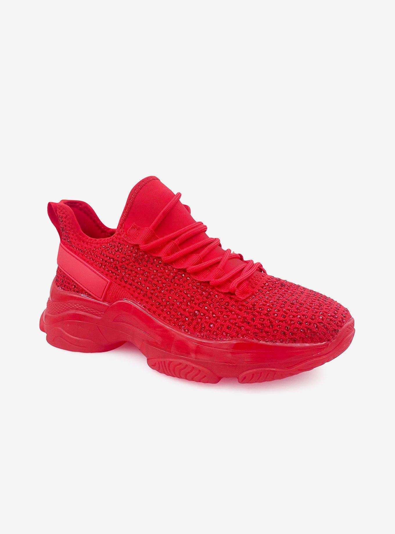 Freya Sparkle Platform Sneaker Red, PURPLE, hi-res