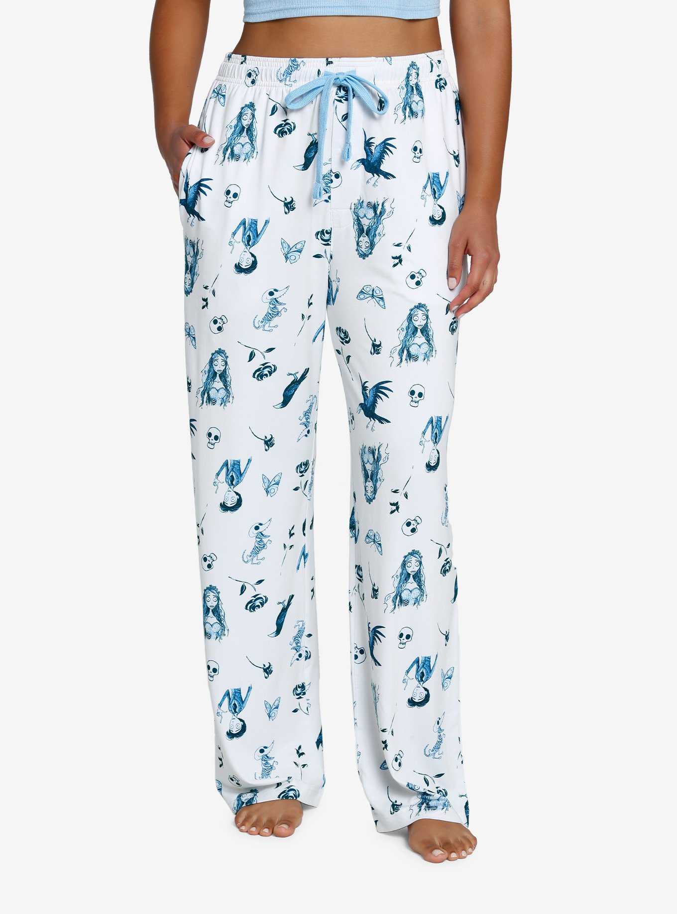 Corpse Bride Allover Toss Pajama Pants, , hi-res