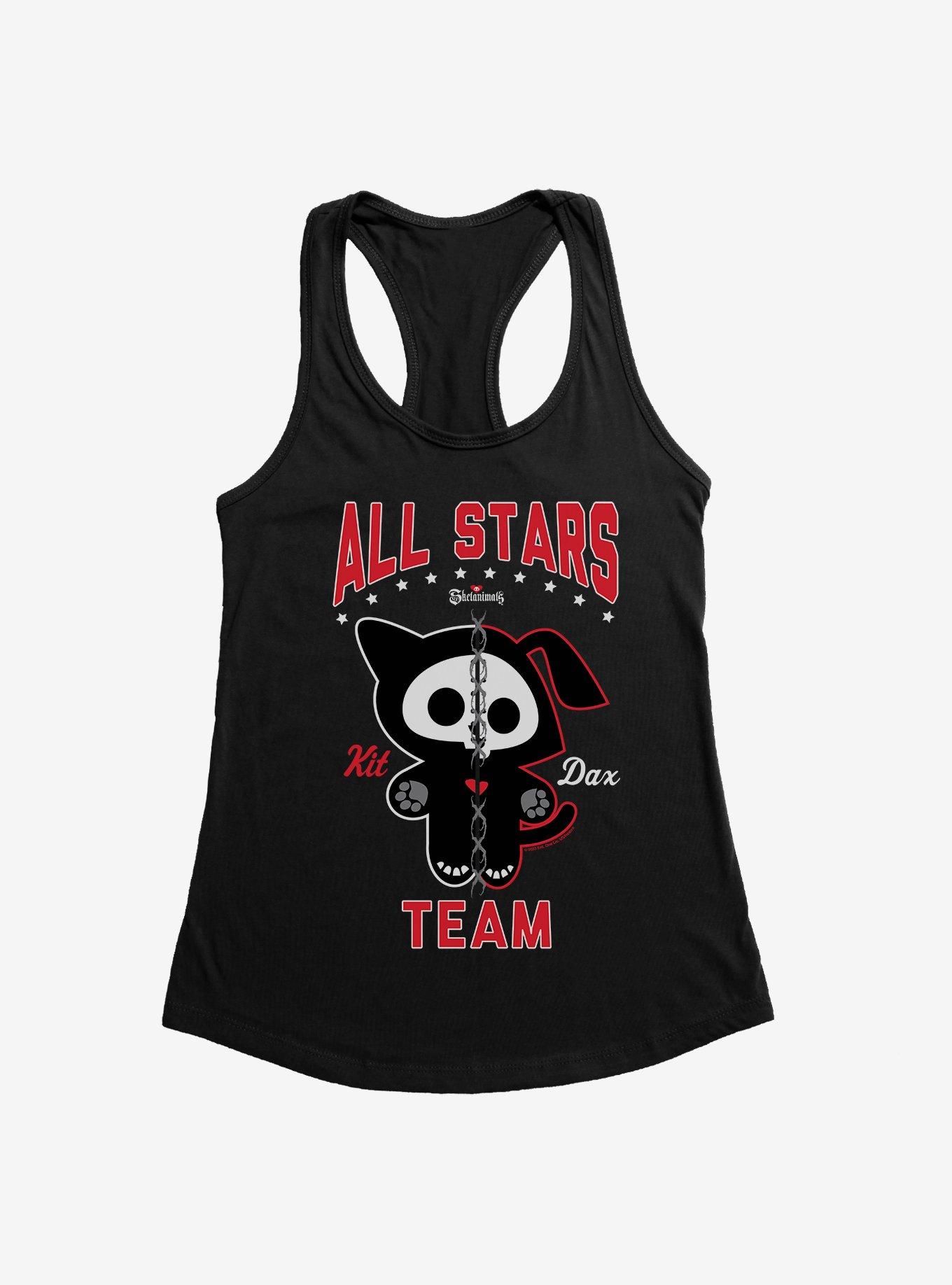 Skelanimals Kit Dax All Stars Team Girls Tank, BLACK, hi-res