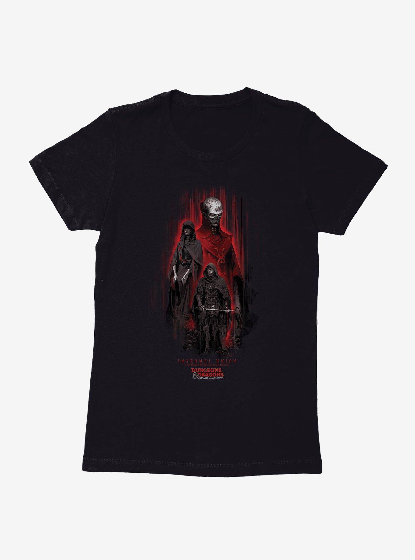 Dungeons & Dragons: Honor Among Thieves Szass Tam Infernal Union Womens T-Shirt, BLACK, hi-res