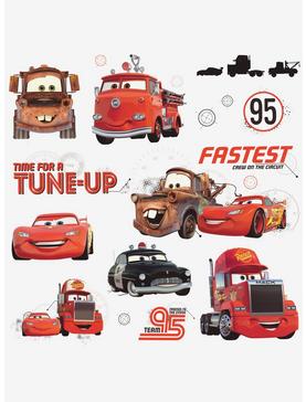 Plus Size Disney Pixar Cars Friends To The Finish Peel And Stick Wall Decals, , hi-res