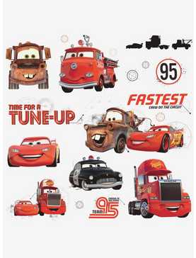 Disney Pixar Cars Friends To The Finish Peel And Stick Wall Decals, , hi-res