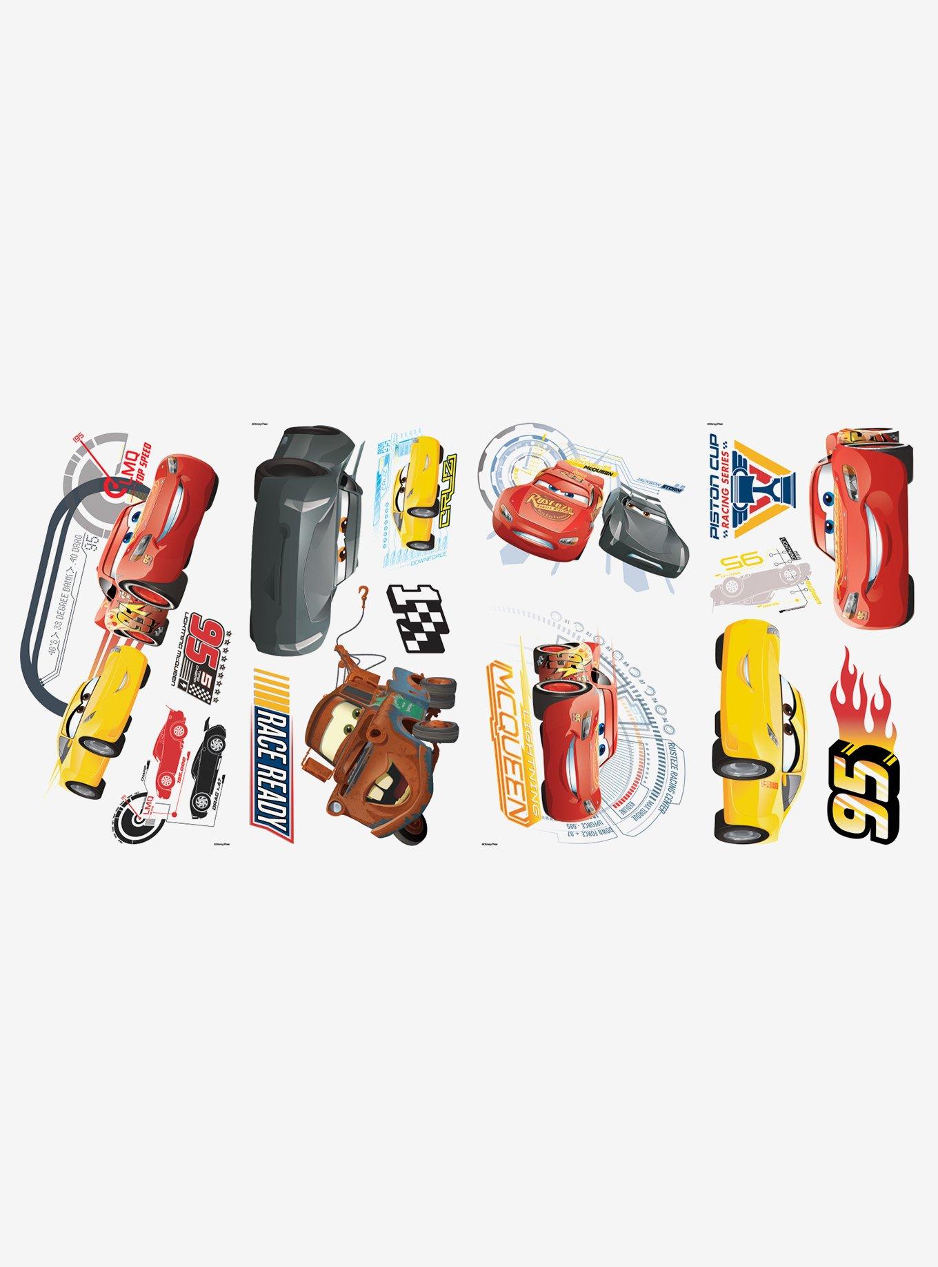 Disney Pixar Cars 3 Peel And Stick Wall Decals, , hi-res