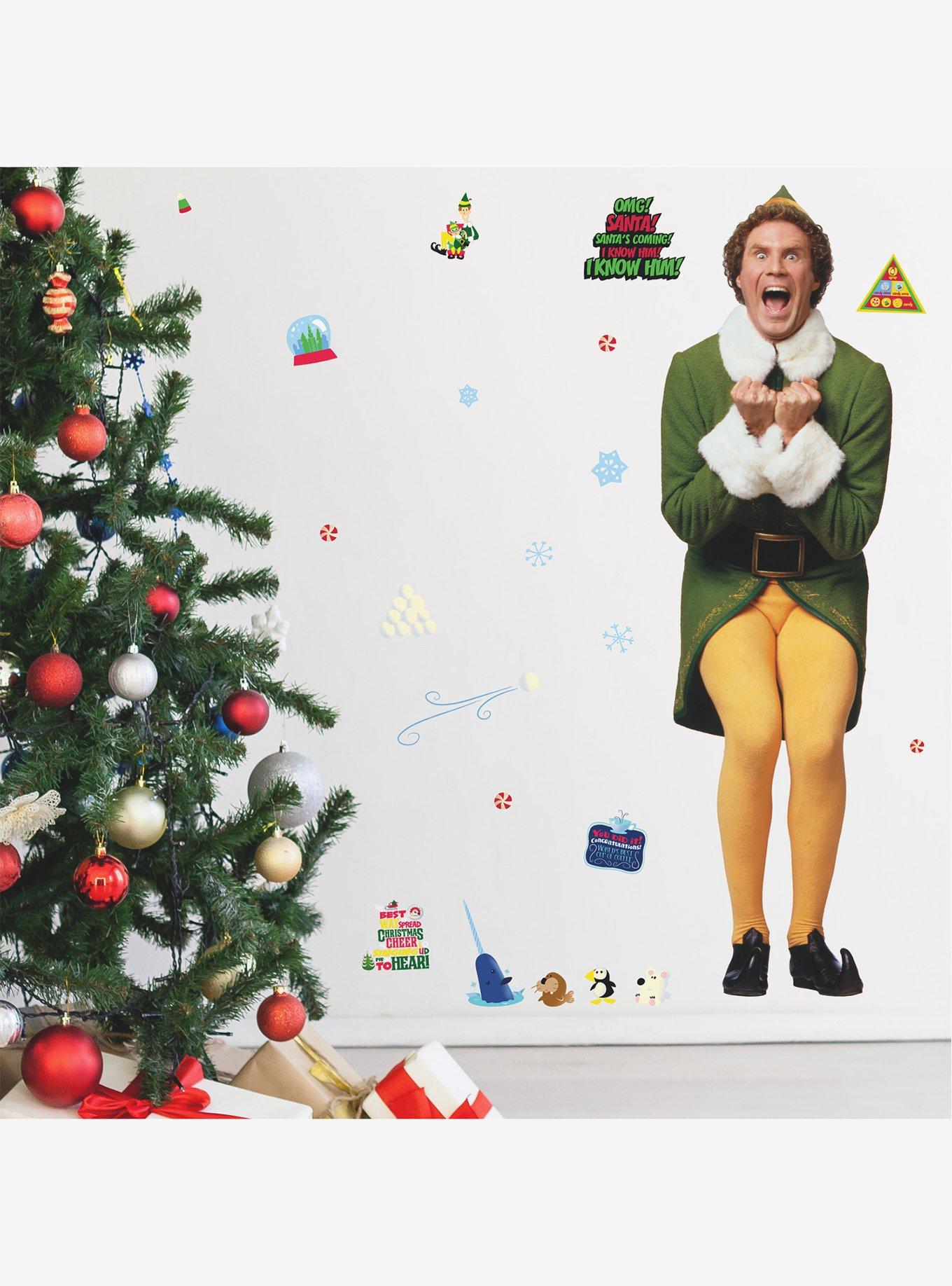 Elf Buddy The Elf Giant Wall Decals, , hi-res