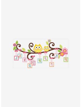 Happi Scroll Tree Letter Branch Peel & Stick Giant Wall Decal, , hi-res