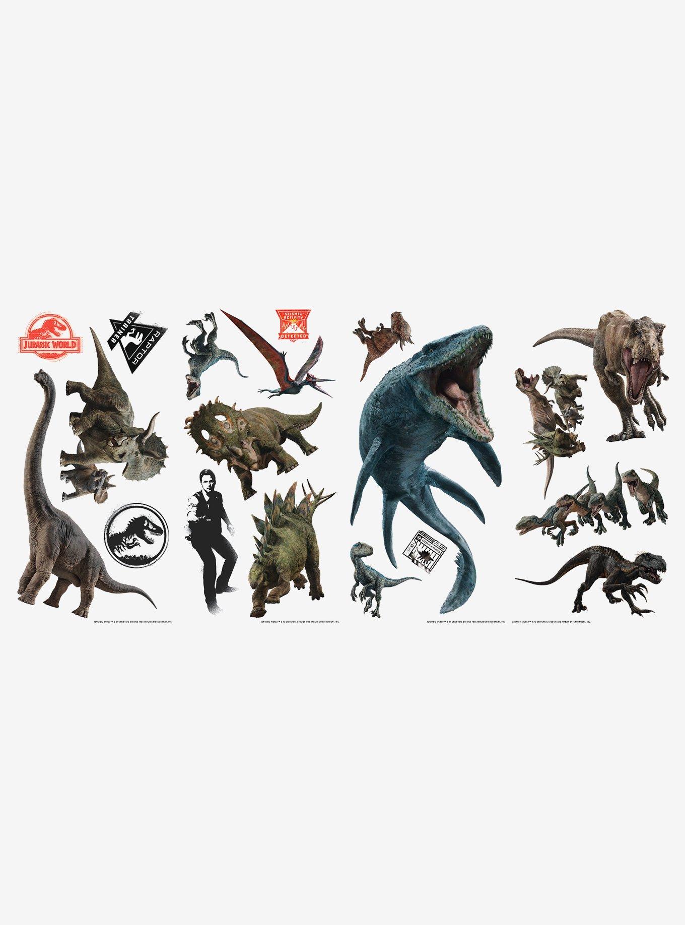 Jurassic World Fallen Kingdom Peel And Stick Wall Decals, , hi-res