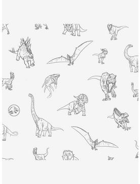 Jurassic World Dinosaurs Peel & Stick Wallpaper, , hi-res