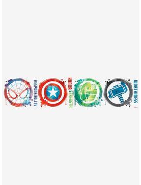Marvel Avengers Icons Peel And Stick Wall Decals, , hi-res