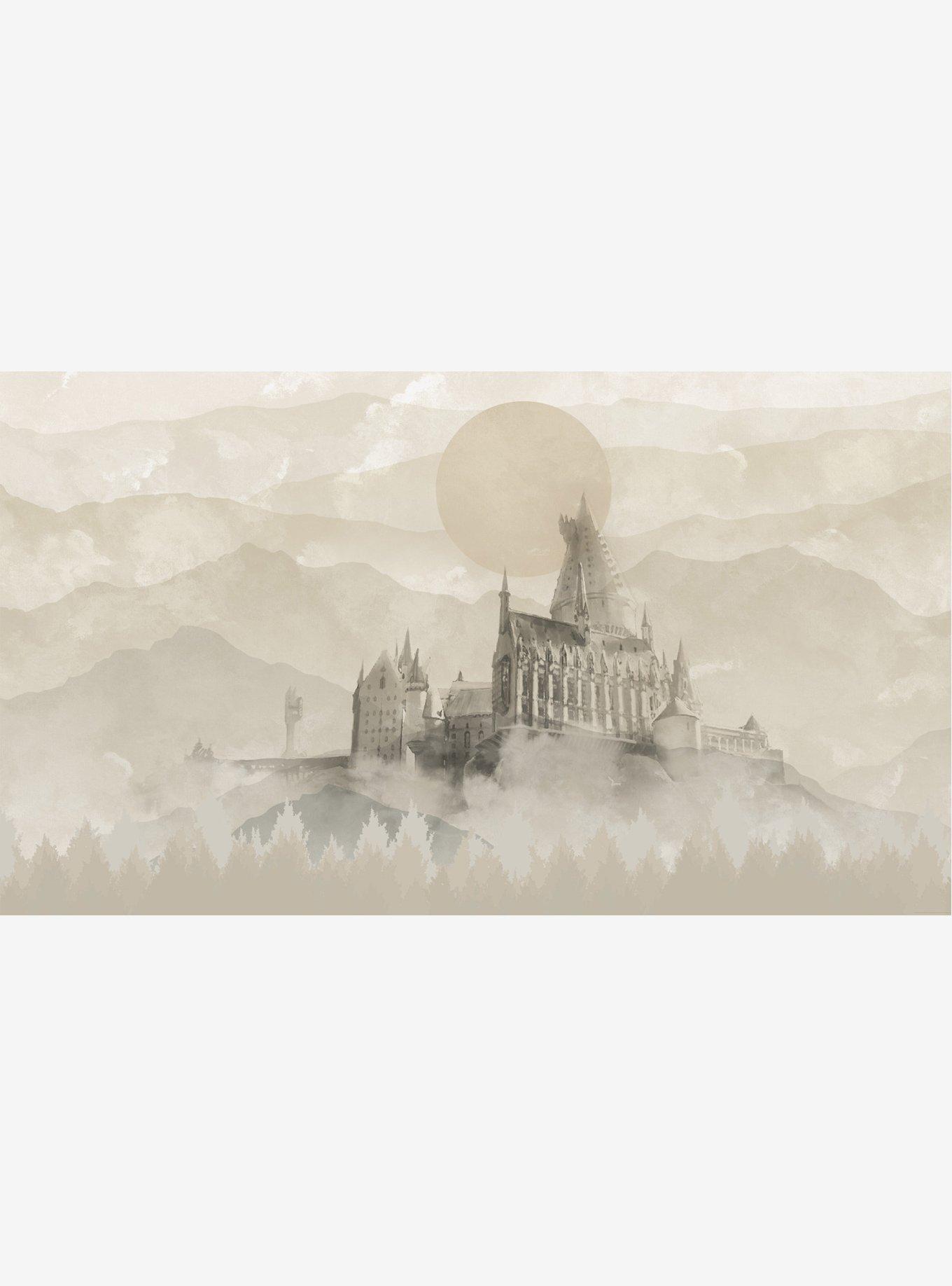 HARRY POTTER HOGWARTS CASTLE MURAL PEEL & STICK WALLPAPER