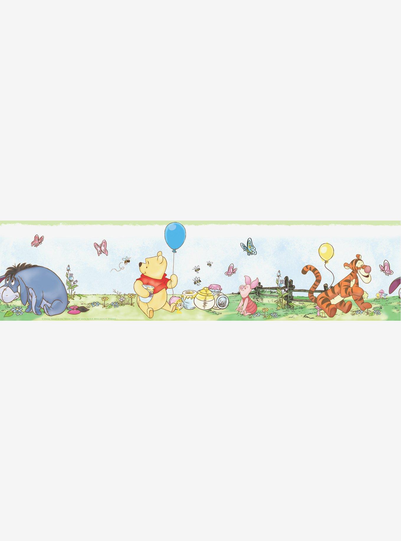 Disney Winnie The Pooh Toddler Peel & Stick Wallpaper Border, , hi-res