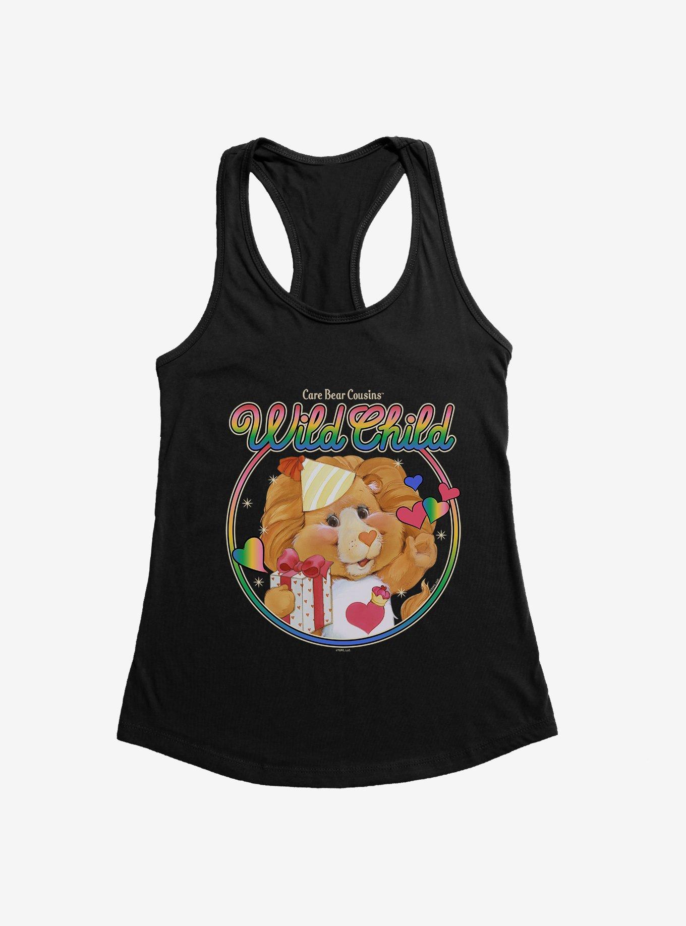 Care Bear Cousins Brave Heart Lion Wild Child Girls Tank, , hi-res