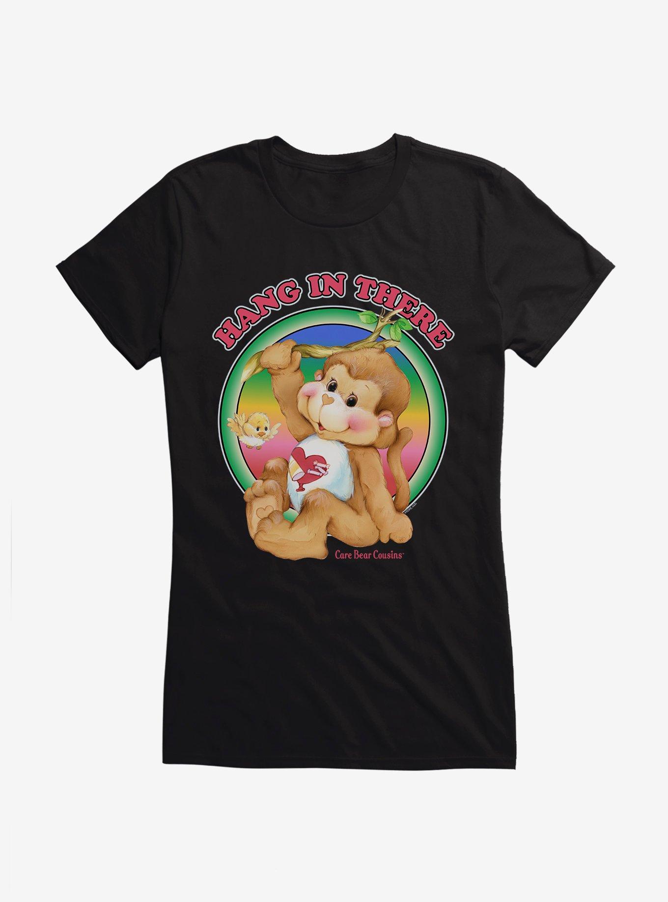 Care Bear Cousins Playful Heart Monkey Hang In There Girls T-Shirt, , hi-res