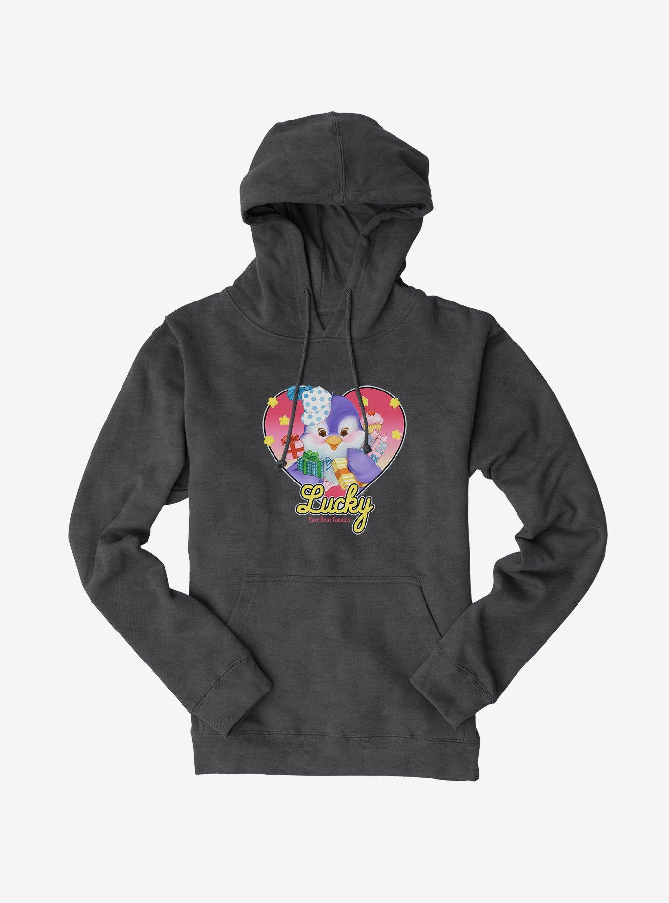 Care Bear Cousins Cozy Heart Penguin Lucky Hoodie, , hi-res