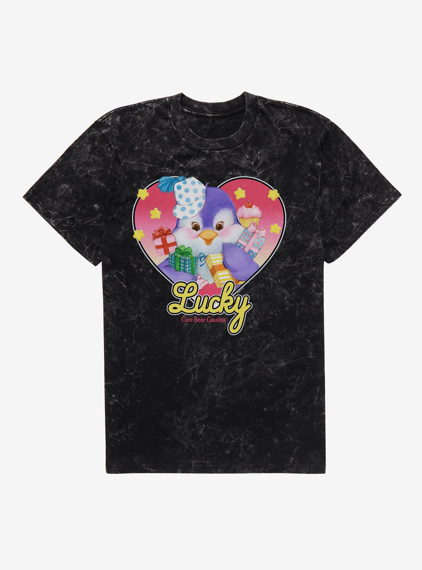 Care Bear Cousins Cozy Heart Penguin Lucky Mineral Wash T-Shirt, , hi-res