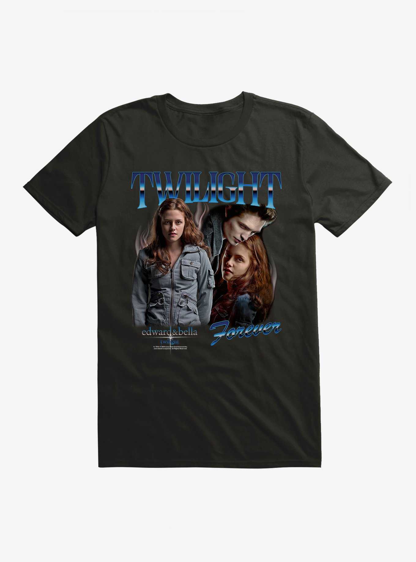 Twilight T Shirt Ed and Bella Adult Short Sleeve T Shirts Twilight Movies  Graphic Tees