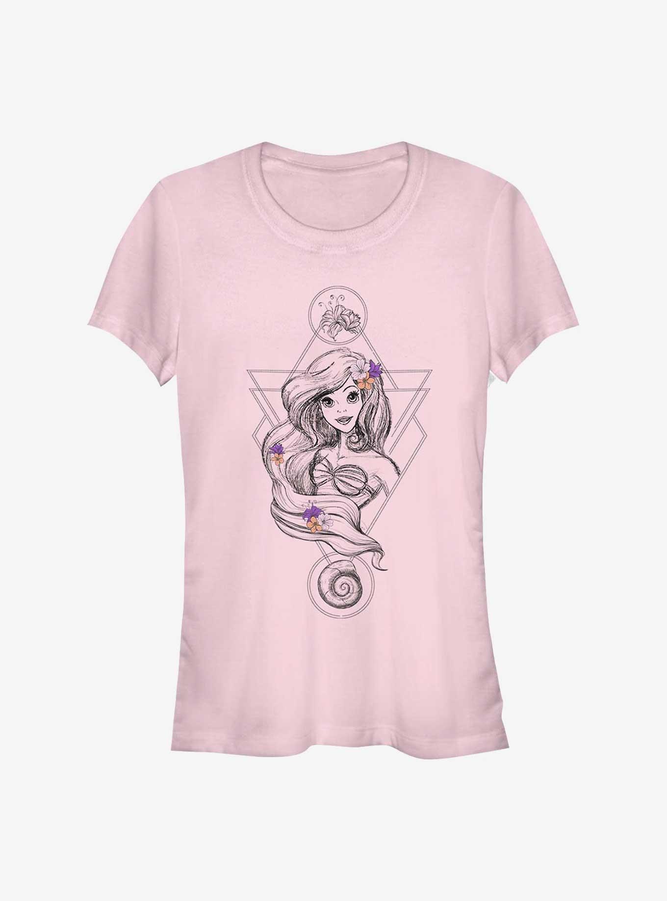 Disney The Little Mermaid Boho Ariel Girls T-Shirt, , hi-res