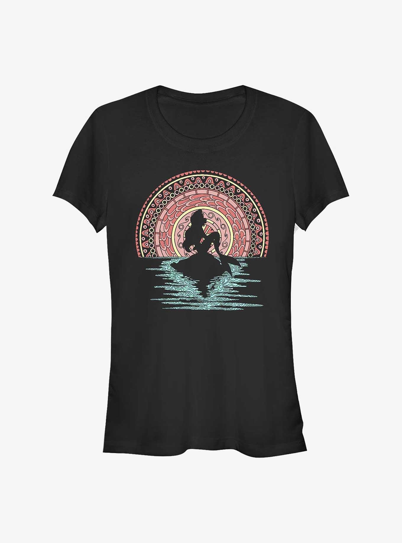 Disney The Little Mermaid Henna Sunset Ariel Girls T-Shirt, , hi-res