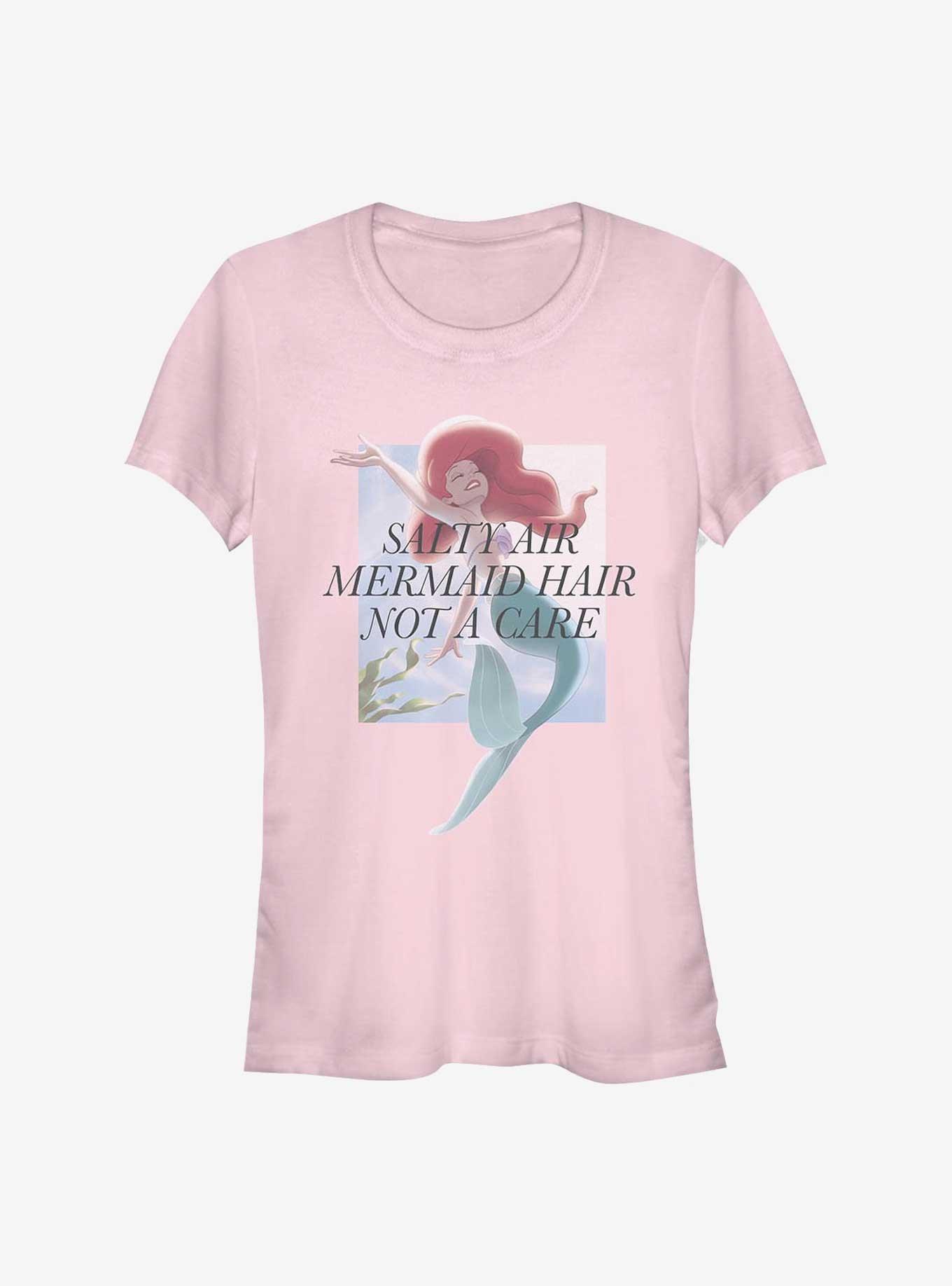 Disney The Little Mermaid Salty Air Mermaid Hair Girls T-Shirt, , hi-res