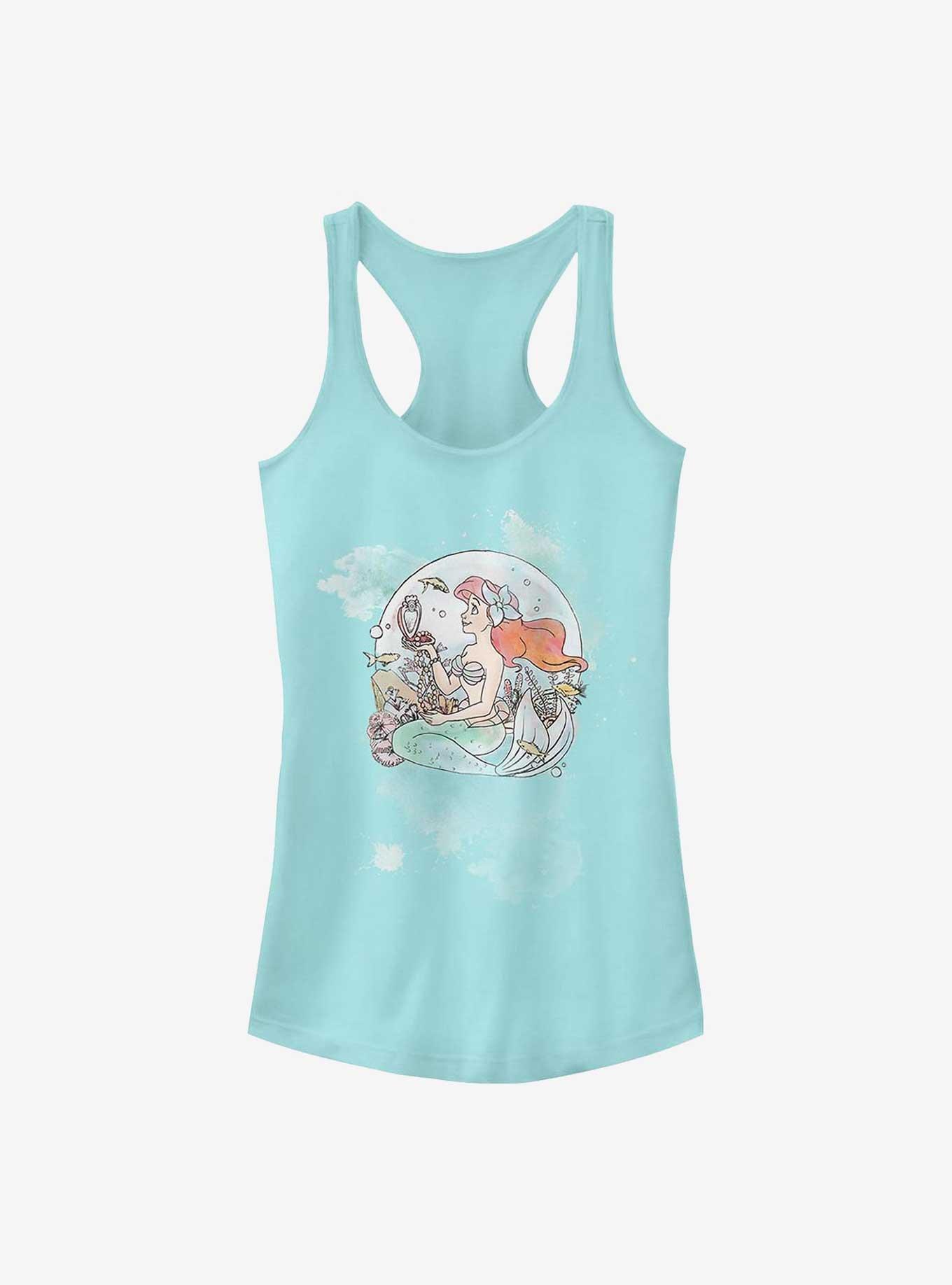 Disney The Little Mermaid Ariel Pearls Girls Tank, CANCUN, hi-res