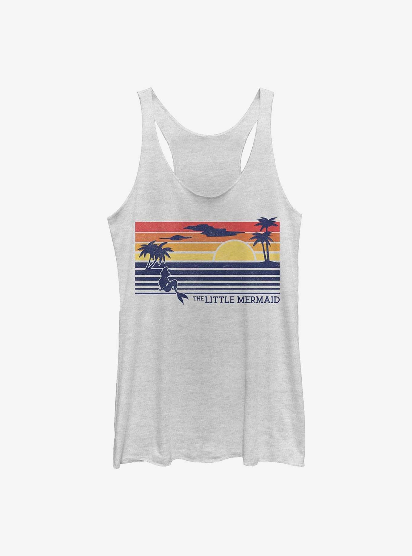 Disney The Little Mermaid Graphic Sunset Girls Tank