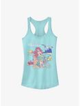 Disney The Little Mermaid Seaside Besties Logo Girls Tank Top, CANCUN, hi-res