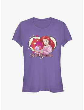 Disney The Little Mermaid Ariel Heart Bold Dreams Girls T-Shirt, , hi-res