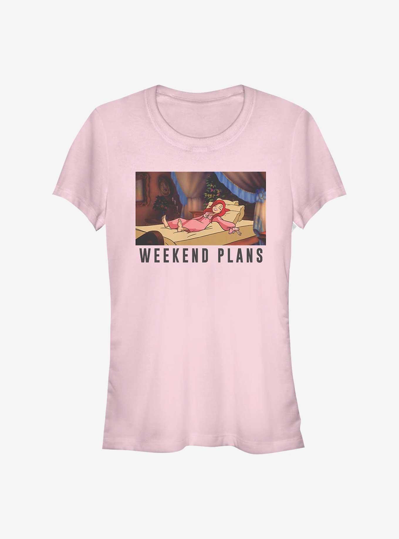 Disney The Little Mermaid Ariel Weekend Plans Girls T-Shirt, , hi-res