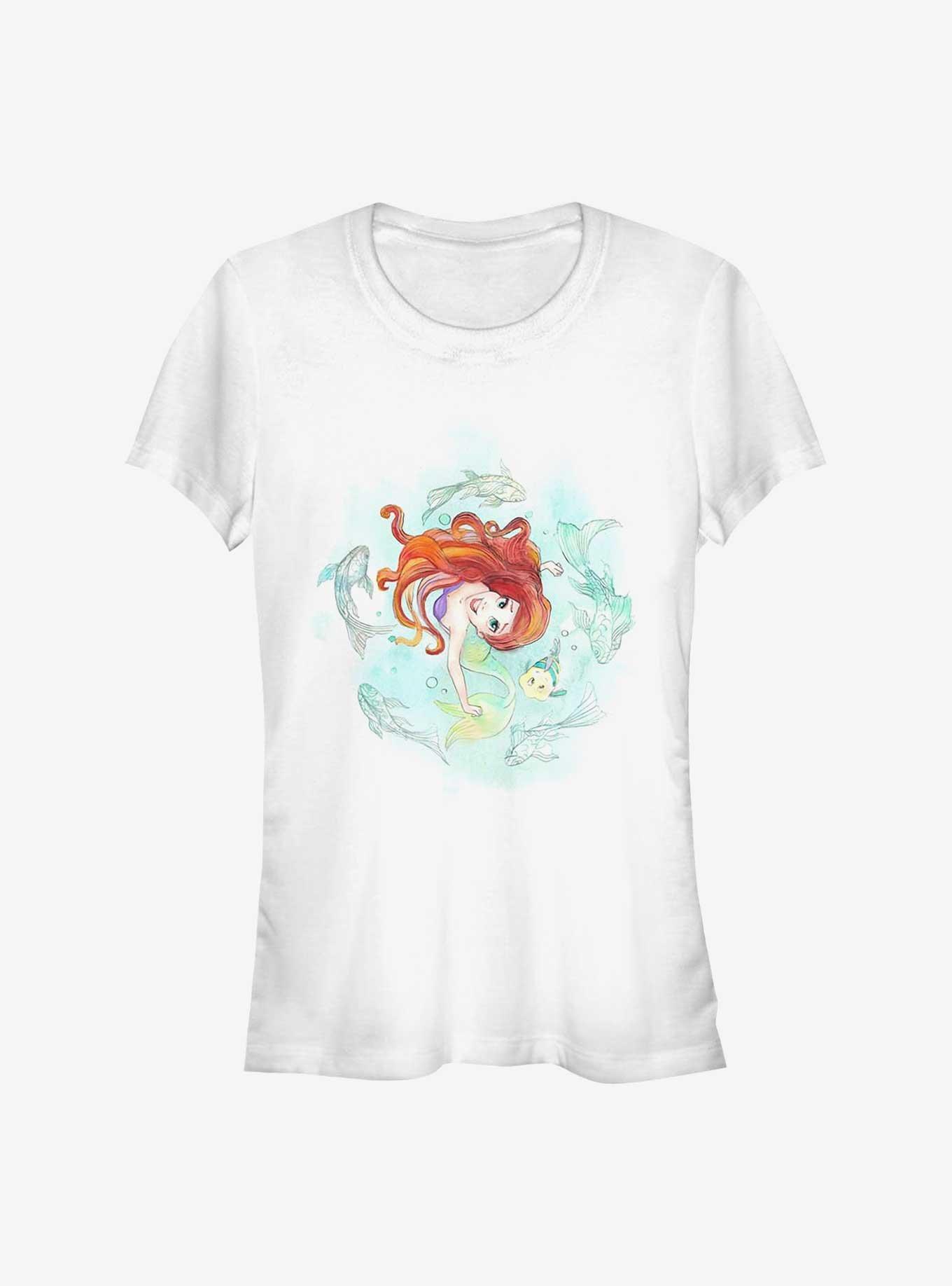 Disney The Little Mermaid Floating Bliss Girls T-Shirt, , hi-res