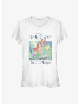 Disney The Little Mermaid In Japanese Poster Girls T-Shirt, , hi-res