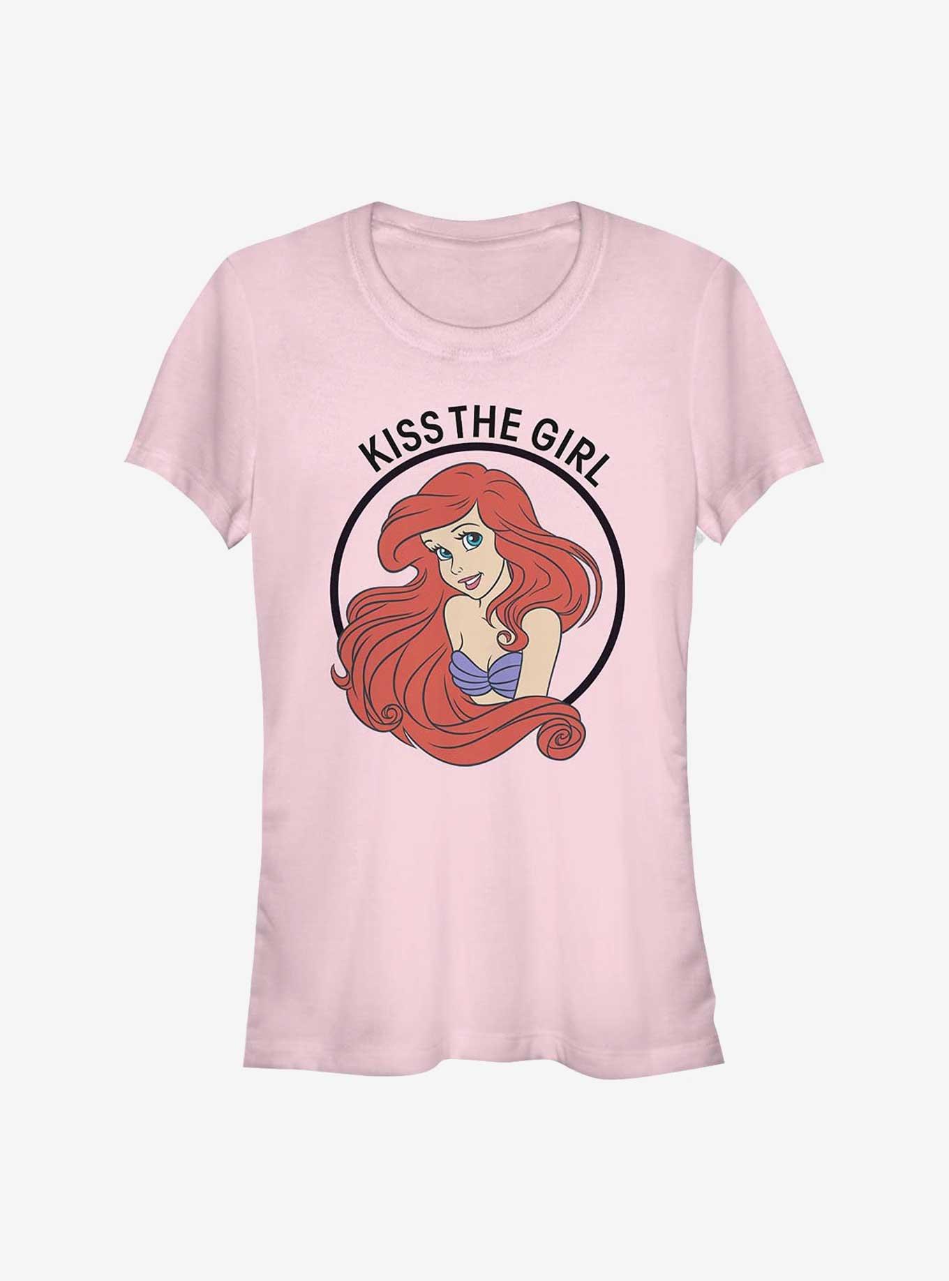 Disney The Little Mermaid Kiss The Girl Girls T-Shirt, , hi-res