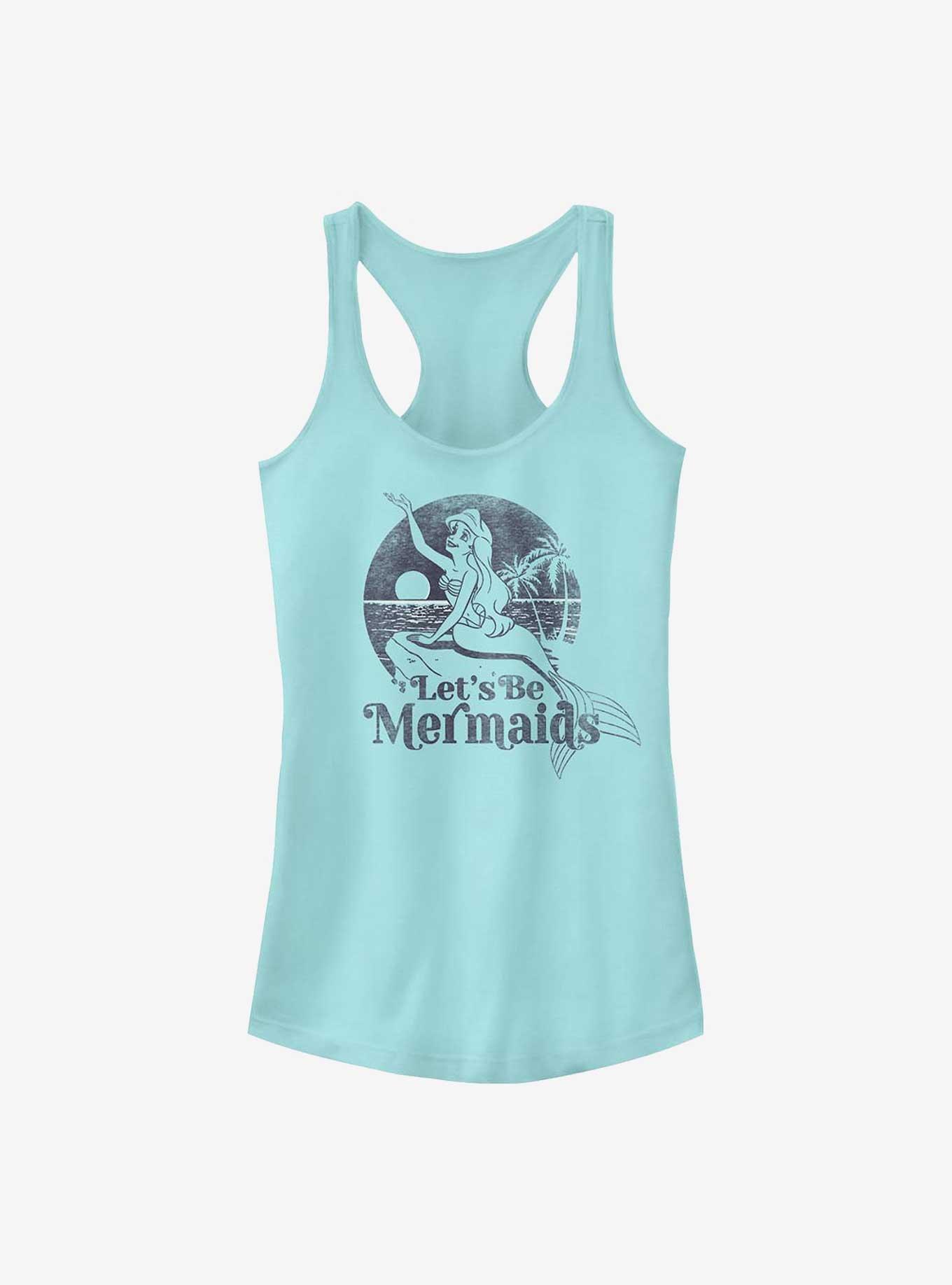 Disney The Little Mermaid Let's Be Mermaids Girls Tank, , hi-res