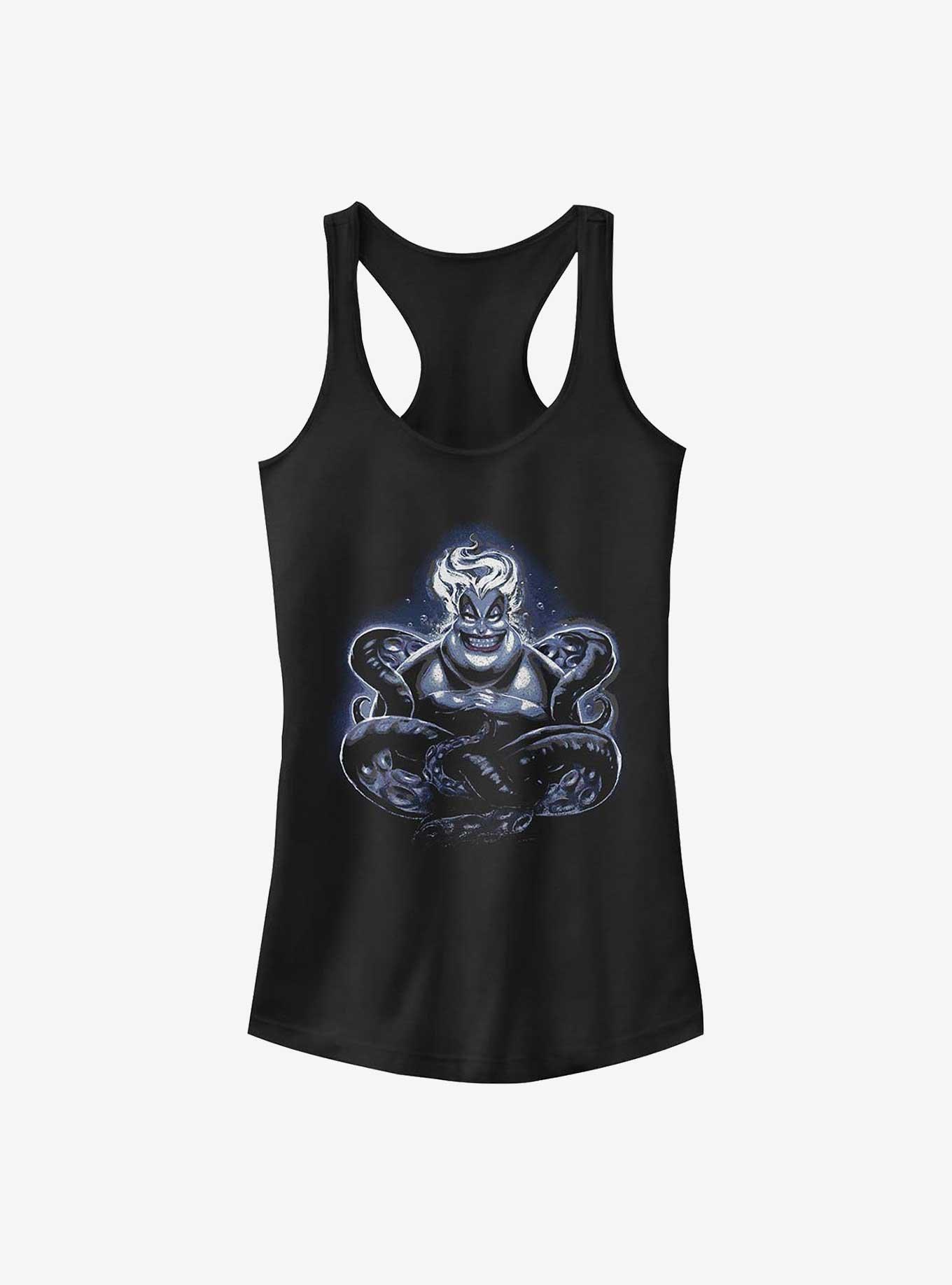 Disney The Little Mermaid Ursula Deep Sea Menace Girls Tank, BLACK, hi-res