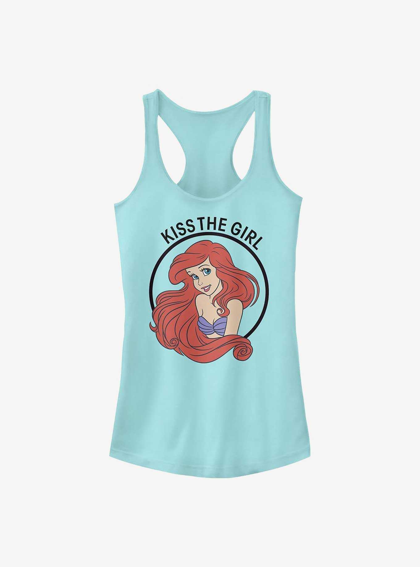 Disney The Little Mermaid Kiss The Girl Girls Tank, , hi-res