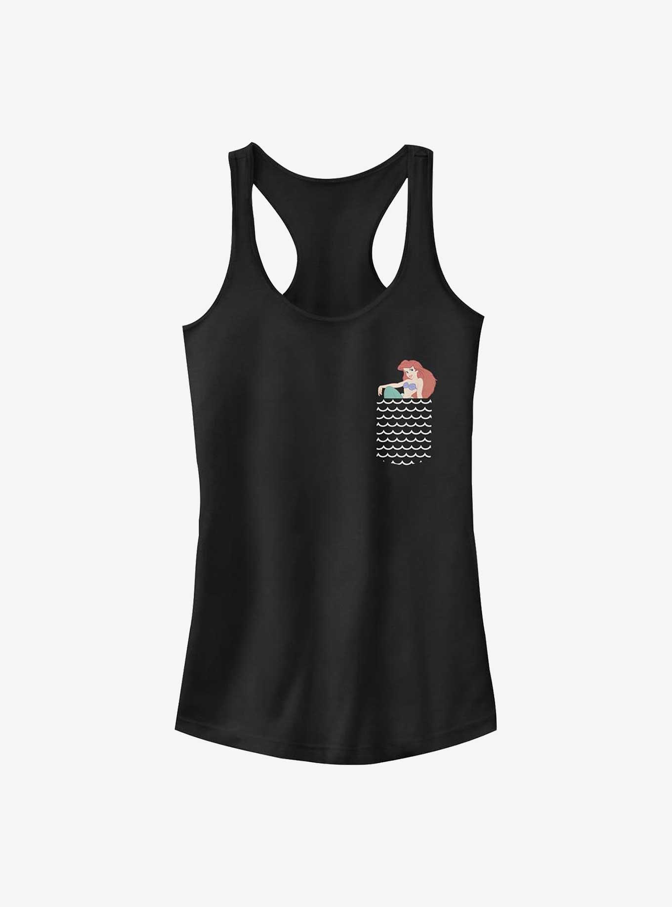 Disney The Little Mermaid Ariel Pocket Waves Girls Tank, , hi-res