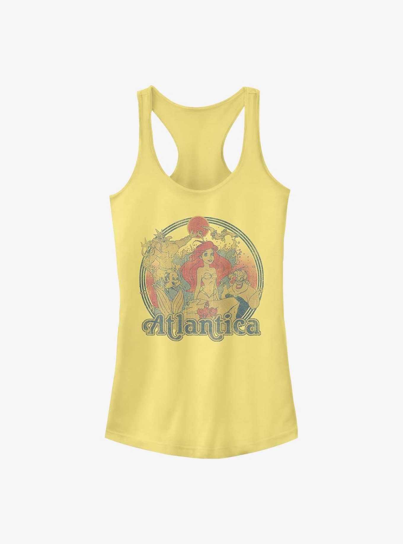 Disney The Little Mermaid Atlantica Destination Girls Tank, BANANA, hi-res