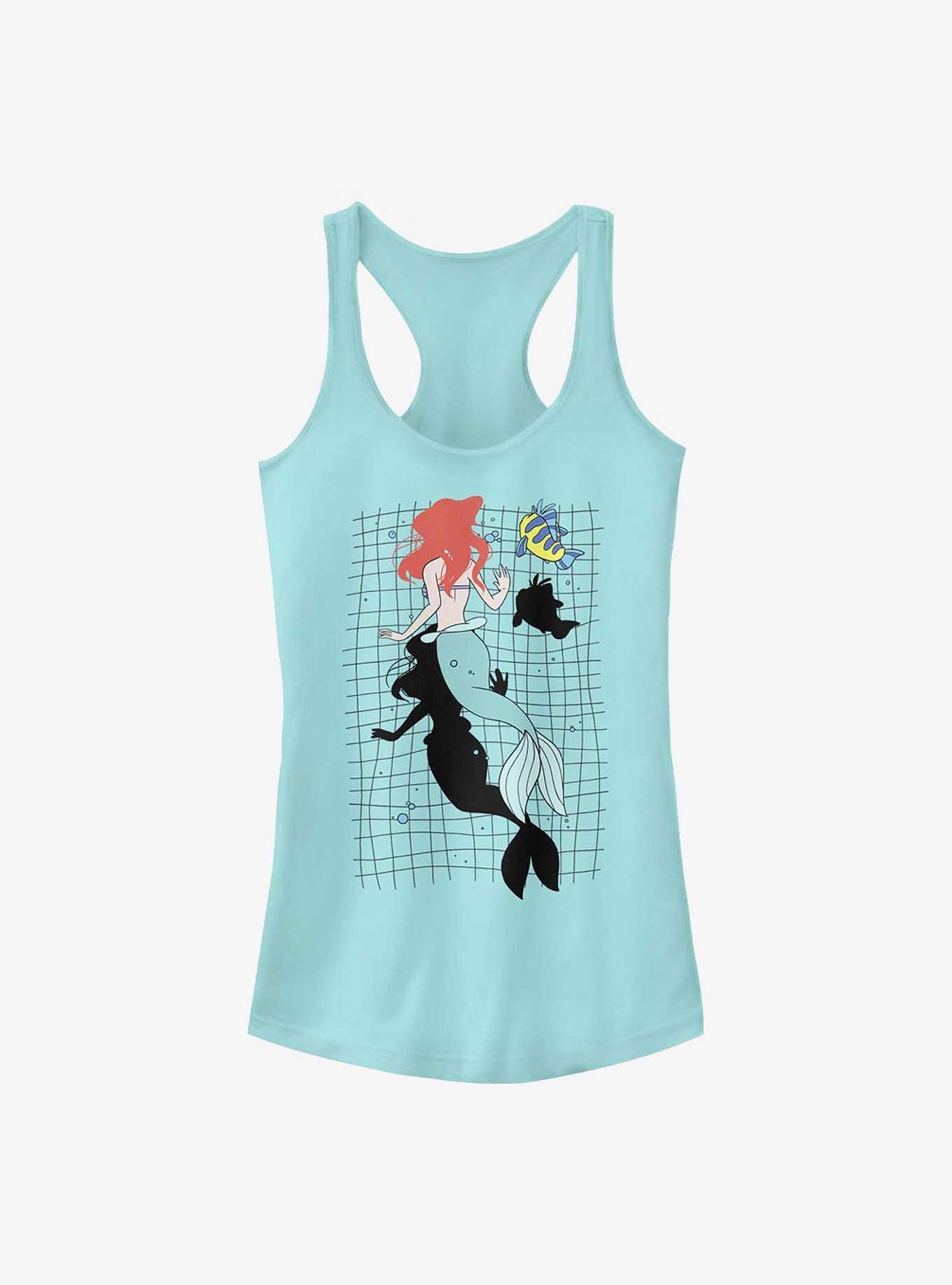 Disney The Little Mermaid Swim With Friends Girls Tank, CANCUN, hi-res