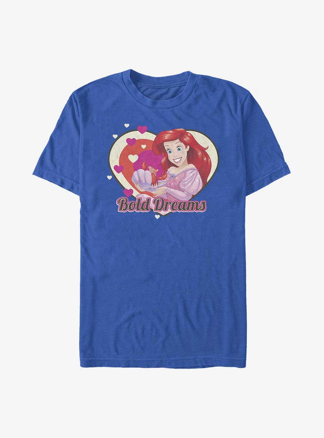 Disney The Little Mermaid Ariel Heart Bold Dreams T-Shirt, , hi-res