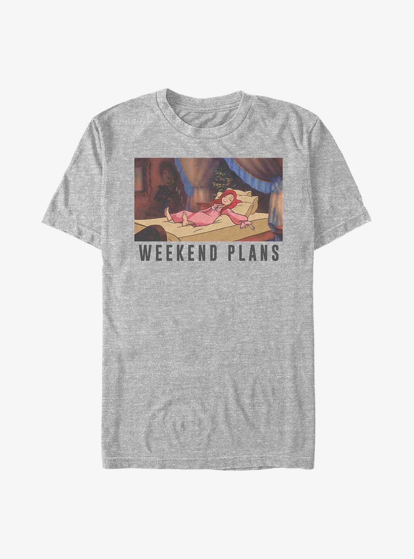 Disney The Little Mermaid Ariel Weekend Plans T-Shirt, , hi-res