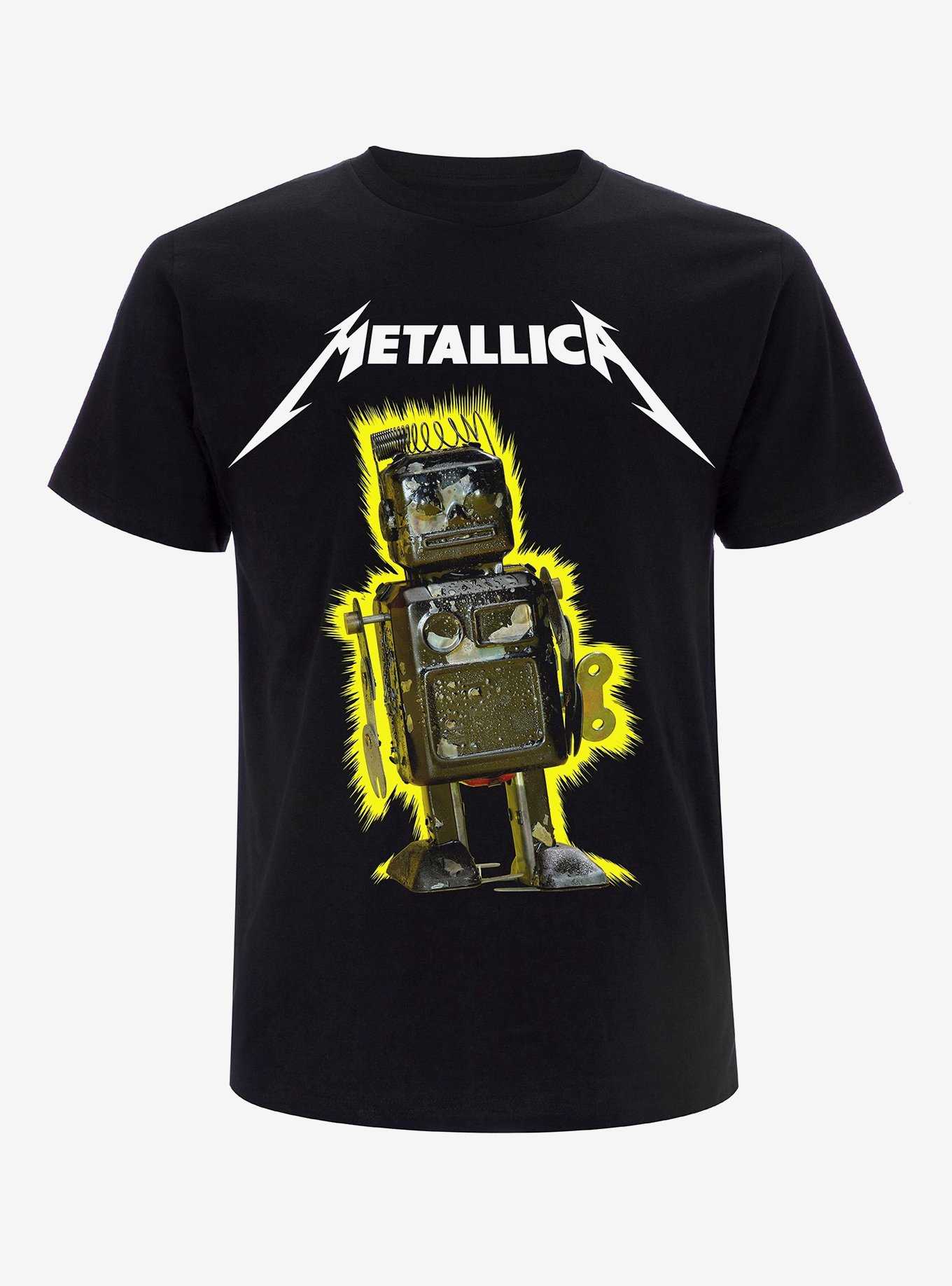 Metallica 72 Seasons Burnt Robot T-Shirt, , hi-res