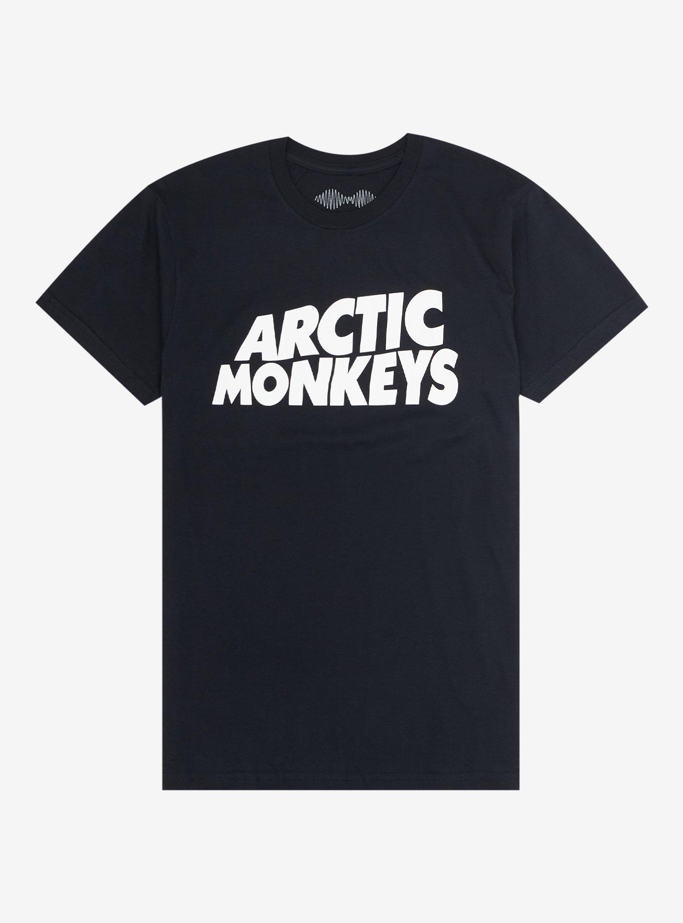 Arctic Monkeys Logo T-Shirt, CHARCOAL, hi-res
